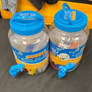 Bubble Tub of Fun with Easy Pour Spout bundle 4 bubble concentrate packets new